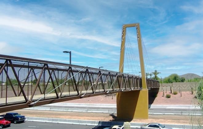 Pedestrian Bridge | Loop 101 & 63rd Ave