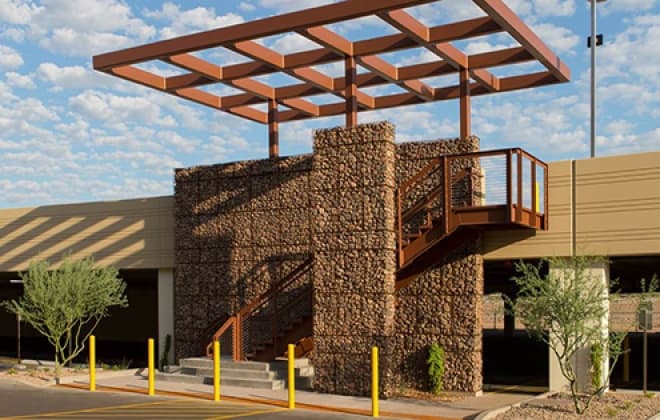 Liberty Center Parking Garage, Building 1