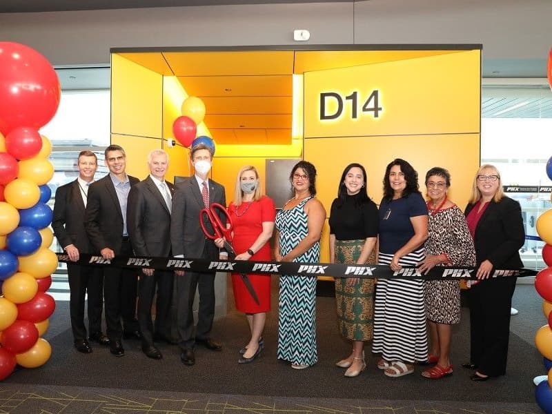 The opening of the new Terminal 4 concourse at Phoenix Sky Harbor International Airport 